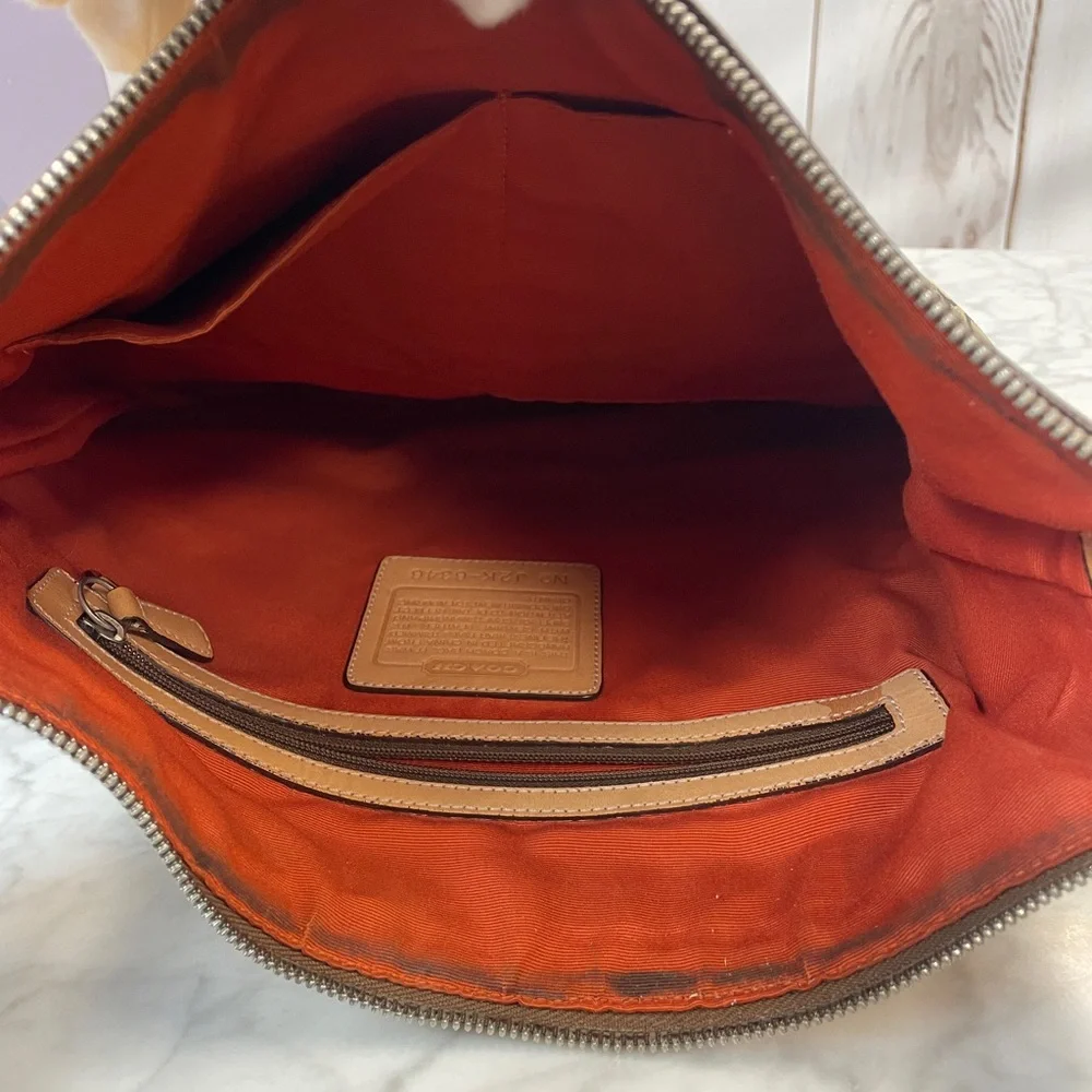 Coach Canvas Hobo Bag